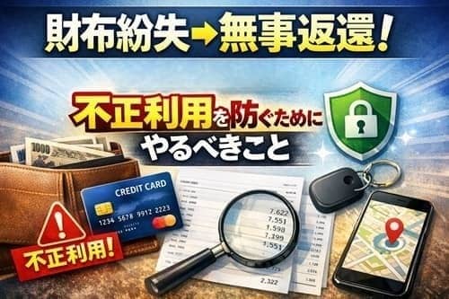 キャッシュカードの不正利用を防ぐために