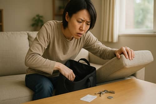 財布が見つからない