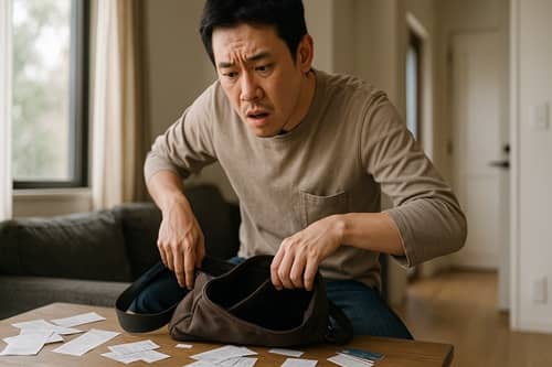 家の中で財布をなくした