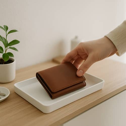 財布を家の中でなくさないために