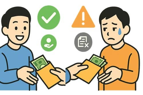 スマホの報労金は多くても少なくてもダメ