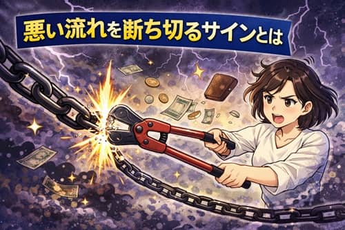 財布を落としたときは厄落とし